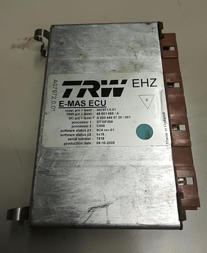 Mercedes-Benz Sterownik trzeciej osi VSE Trw ehz e-mas ecu - Elektrisüsteem - Veoauto: pilt 1 Mercedes-Benz Sterownik trzeciej osi VSE Trw ehz e-mas ecu - Elektrisüsteem - Veoauto: pilt 1