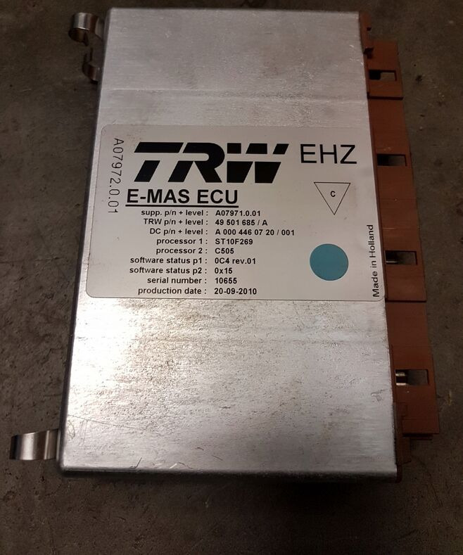 Mercedes-Benz Sterownik trzeciej osi VSE Trw ehz e-mas ecu - Elektrisüsteem - Veoauto: pilt 2 Mercedes-Benz Sterownik trzeciej osi VSE Trw ehz e-mas ecu - Elektrisüsteem - Veoauto: pilt 2