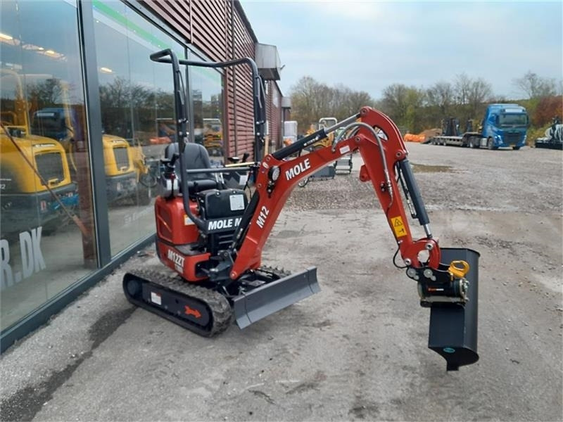 Mole M12 1250 kg graver - Miniekskavaator: pilt 3 Mole M12 1250 kg graver - Miniekskavaator: pilt 3