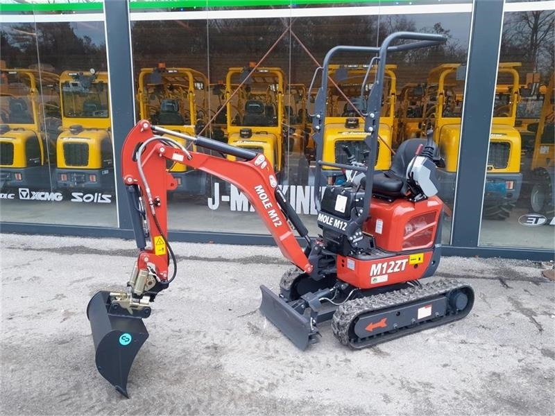 Mole M12 1250 kg graver - Miniekskavaator: pilt 3 Mole M12 1250 kg graver - Miniekskavaator: pilt 3