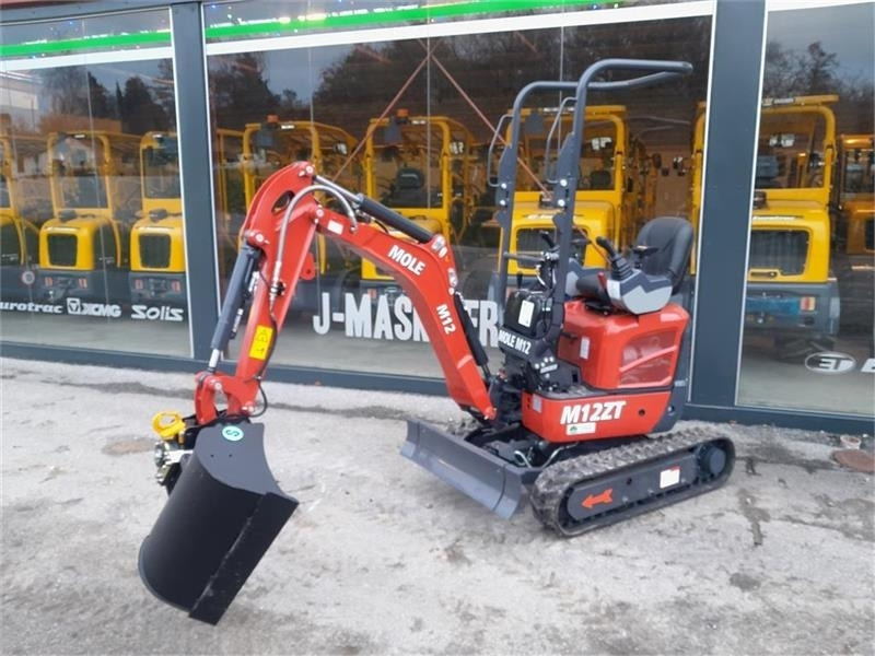 Mole M12 1250 kg graver - Miniekskavaator: pilt 1 Mole M12 1250 kg graver - Miniekskavaator: pilt 1