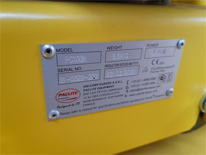 - - - paclite pladevibrator - Vibraatorplaat: pilt 4 - - - paclite pladevibrator - Vibraatorplaat: pilt 4