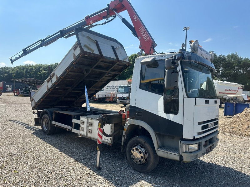 Iveco Eurocargo 120 EL 210hp / Fassi 80A Year 2012 + Tip - Kraanaga veoauto: pilt 1 Iveco Eurocargo 120 EL 210hp / Fassi 80A Year 2012 + Tip - Kraanaga veoauto: pilt 1