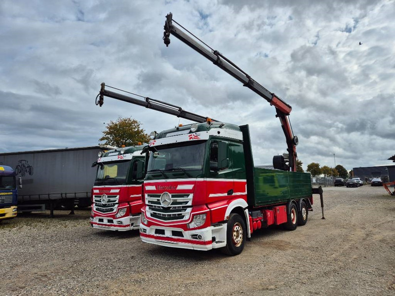 Mercedes-Benz Actros 2551/6x2 // Palfinger 16002 B // 2 x trucks - Kraanaga veoauto: pilt 3 Mercedes-Benz Actros 2551/6x2 // Palfinger 16002 B // 2 x trucks - Kraanaga veoauto: pilt 3