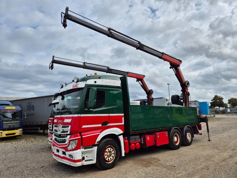 Mercedes-Benz Actros 2551/6x2 // Palfinger 16002 B // 2 x trucks - Kraanaga veoauto: pilt 5 Mercedes-Benz Actros 2551/6x2 // Palfinger 16002 B // 2 x trucks - Kraanaga veoauto: pilt 5