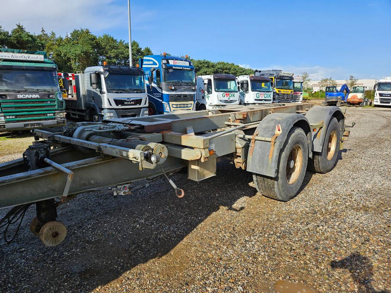 Nopa 2 Axle - Wireheist // 3 way-tip //steelsuspension - Konteinerveduk/ Tõstuk järelhaagis: pilt 2 Nopa 2 Axle - Wireheist // 3 way-tip //steelsuspension - Konteinerveduk/ Tõstuk järelhaagis: pilt 2