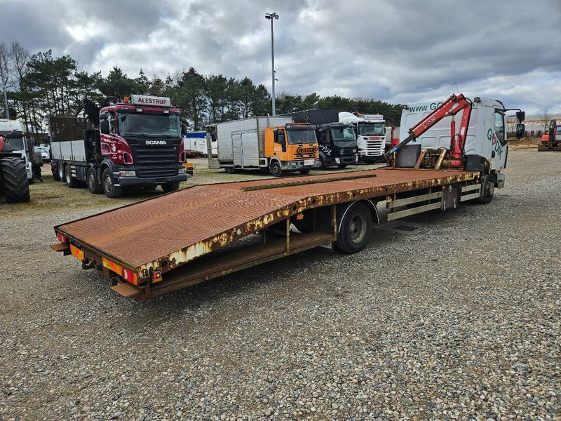 Renault Midlum 220 Machine/auto Transport and crane(2 stk) - Treilerveoauto, Kraanaga veoauto: pilt 4 Renault Midlum 220 Machine/auto Transport and crane(2 stk) - Treilerveoauto, Kraanaga veoauto: pilt 4
