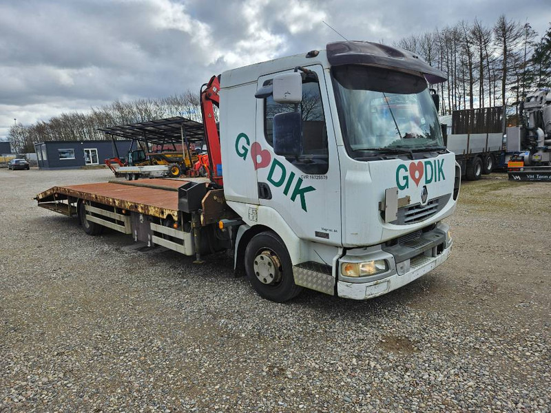 Renault Midlum 220 Machine/auto Transport and crane(2 stk) - Treilerveoauto, Kraanaga veoauto: pilt 5 Renault Midlum 220 Machine/auto Transport and crane(2 stk) - Treilerveoauto, Kraanaga veoauto: pilt 5