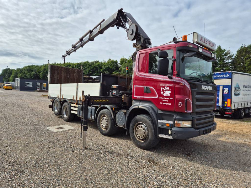 Scania R480 8x2/4 // Hiab 244 EP-5 // Hyd - ramp - Kraanaga veoauto: pilt 1 Scania R480 8x2/4 // Hiab 244 EP-5 // Hyd - ramp - Kraanaga veoauto: pilt 1