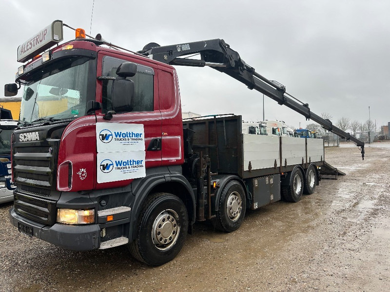 Scania R480 8x2 // Hiab Hi-Duo 244 // Hydraulic ramp - Kraanaga veoauto: pilt 1 Scania R480 8x2 // Hiab Hi-Duo 244 // Hydraulic ramp - Kraanaga veoauto: pilt 1