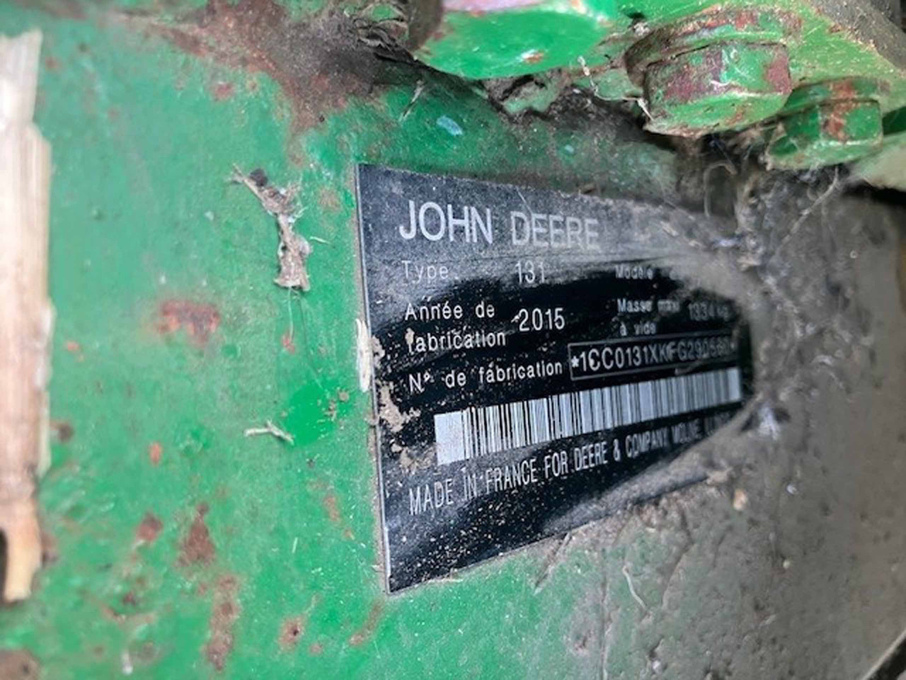 John Deere 131 - Kaarutusseadmed: pilt 4 John Deere 131 - Kaarutusseadmed: pilt 4