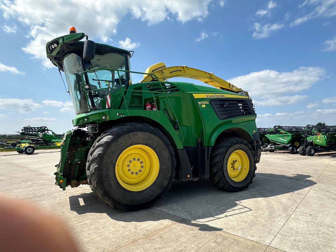 John Deere 9700i - Koristusmasin: pilt 1 John Deere 9700i - Koristusmasin: pilt 1