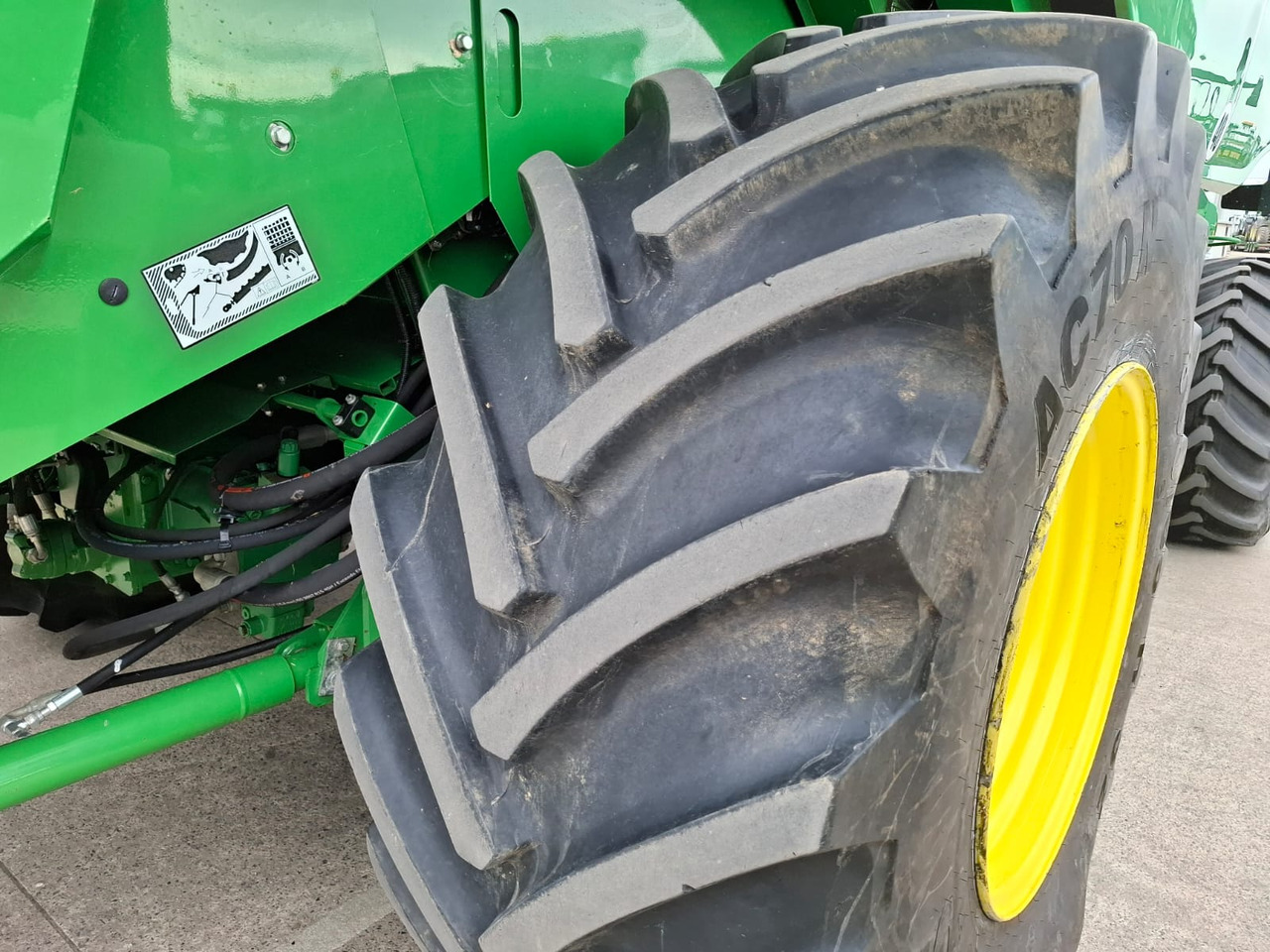 Kombain John Deere T670: pilt 13