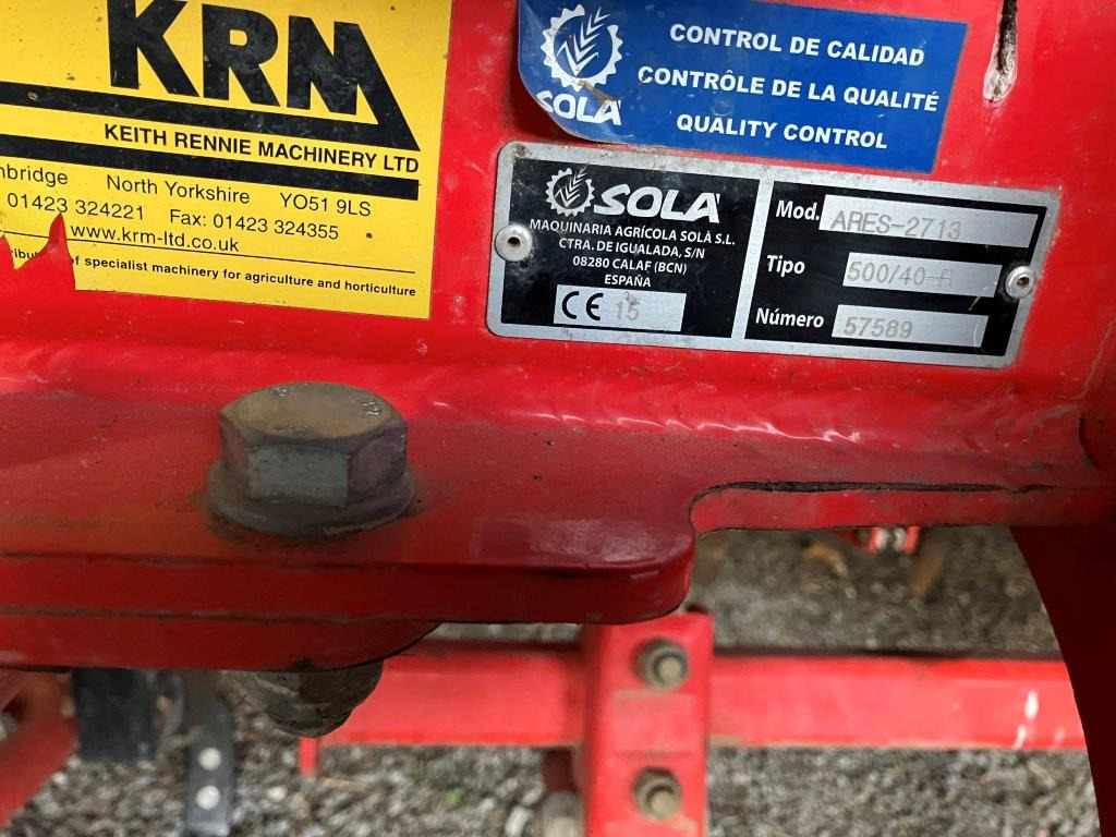 KRM Sola Ares 2713 4.8mtr tine drill - Külviseadmed: pilt 3 KRM Sola Ares 2713 4.8mtr tine drill - Külviseadmed: pilt 3