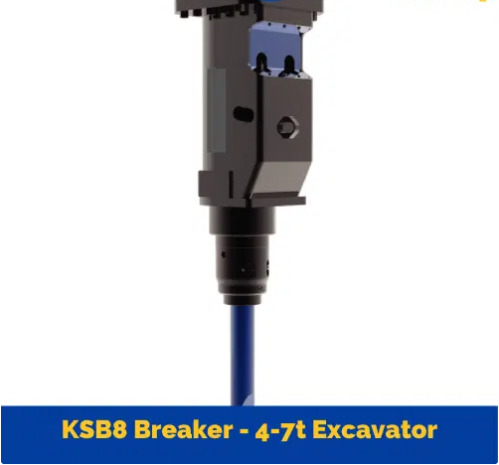 Kinshofer KSB8 Hydraulic Breaker - Lisaseade: pilt 1 Kinshofer KSB8 Hydraulic Breaker - Lisaseade: pilt 1
