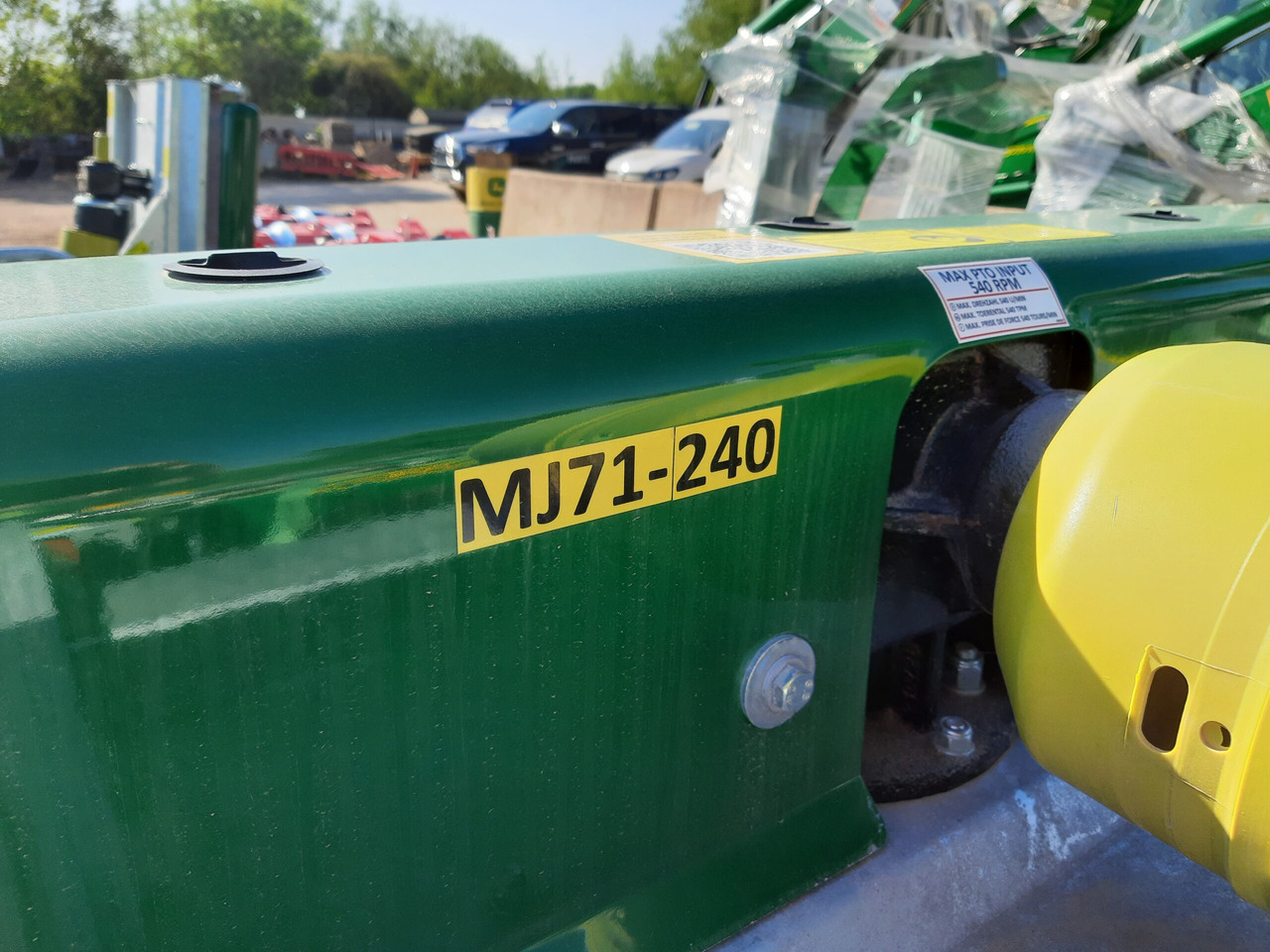 Major Swift MJ71-240 finishing mower - Muruniiduk: pilt 3 Major Swift MJ71-240 finishing mower - Muruniiduk: pilt 3