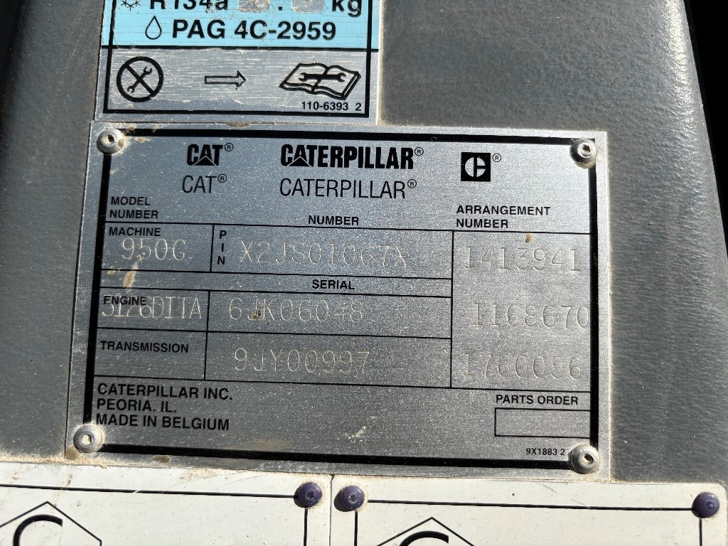 Rataslaadur CAT 950 G: pilt 13