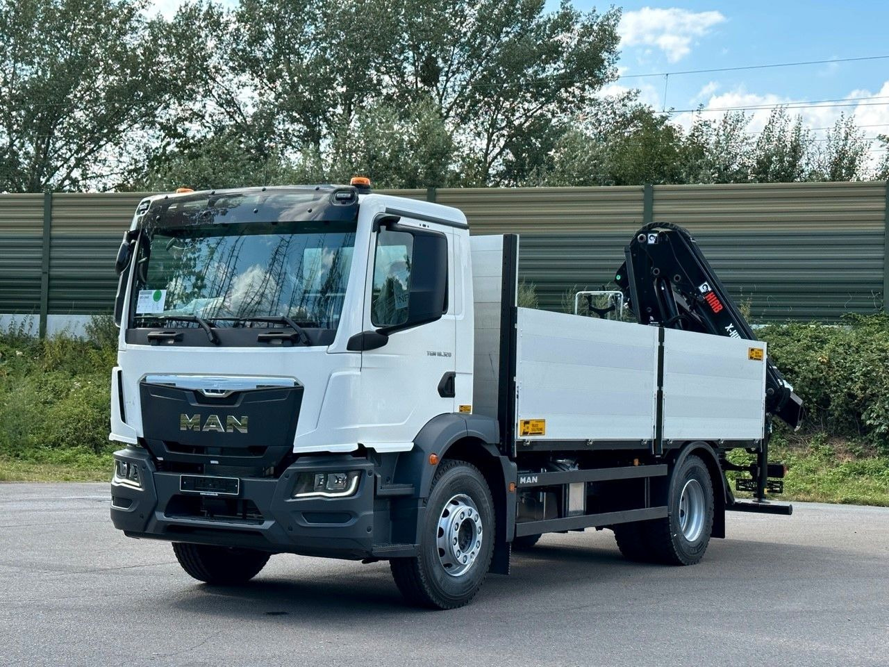 MAN TGM 18.320 4x2 Euro6e Kran Hiab - Madelveok/ Platvormveok, Kraanaga veoauto: pilt 2 MAN TGM 18.320 4x2 Euro6e Kran Hiab - Madelveok/ Platvormveok, Kraanaga veoauto: pilt 2