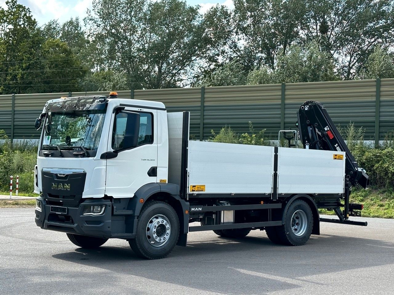 MAN TGM 18.320 4x2 Euro6e Kran Hiab - Madelveok/ Platvormveok, Kraanaga veoauto: pilt 1 MAN TGM 18.320 4x2 Euro6e Kran Hiab - Madelveok/ Platvormveok, Kraanaga veoauto: pilt 1