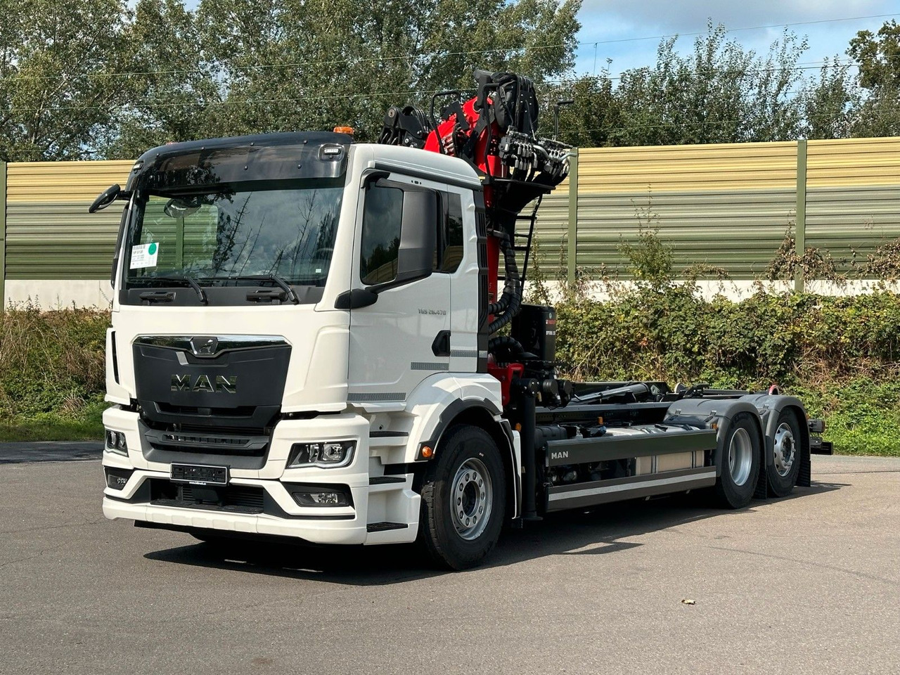 MAN TGS 26.470 6x2 Abrollkipper + Kran EPSILON - Konkstõstukiga veoauto, Kraanaga veoauto: pilt 2 MAN TGS 26.470 6x2 Abrollkipper + Kran EPSILON - Konkstõstukiga veoauto, Kraanaga veoauto: pilt 2