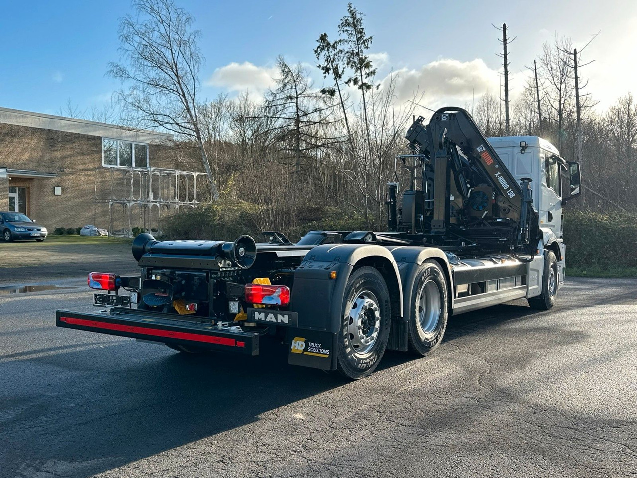 MAN TGS 26.470 6x2 Abrollkipper + Kran Hiab 138-3 - Konkstõstukiga veoauto, Kraanaga veoauto: pilt 5 MAN TGS 26.470 6x2 Abrollkipper + Kran Hiab 138-3 - Konkstõstukiga veoauto, Kraanaga veoauto: pilt 5