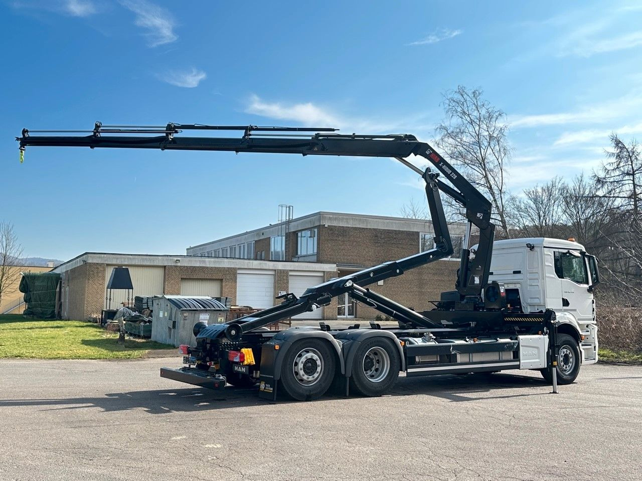 MAN TGS 26.470 6x2 Abrollkipper + Kran Hiab 228-4 - Konkstõstukiga veoauto, Kraanaga veoauto: pilt 5 MAN TGS 26.470 6x2 Abrollkipper + Kran Hiab 228-4 - Konkstõstukiga veoauto, Kraanaga veoauto: pilt 5