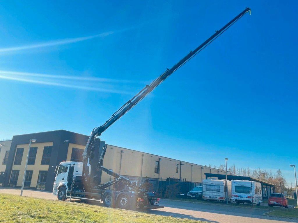 MAN TGS 26.470 6x2 Abrollkipper + Kran Hiab 228-6 - Konkstõstukiga veoauto, Kraanaga veoauto: pilt 4 MAN TGS 26.470 6x2 Abrollkipper + Kran Hiab 228-6 - Konkstõstukiga veoauto, Kraanaga veoauto: pilt 4