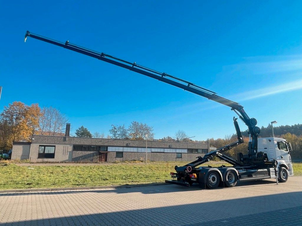 MAN TGS 26.470 6x2 Abrollkipper + Kran Hiab 228-6 - Konkstõstukiga veoauto, Kraanaga veoauto: pilt 5 MAN TGS 26.470 6x2 Abrollkipper + Kran Hiab 228-6 - Konkstõstukiga veoauto, Kraanaga veoauto: pilt 5