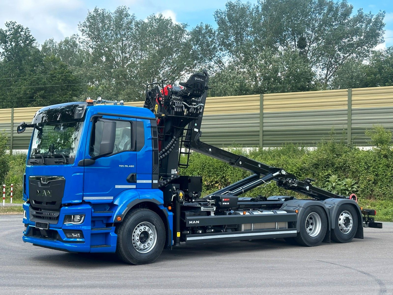 MAN TGS 26.480 6x2 Abrollkipper + Kran EPSILON - Konkstõstukiga veoauto, Kraanaga veoauto: pilt 3 MAN TGS 26.480 6x2 Abrollkipper + Kran EPSILON - Konkstõstukiga veoauto, Kraanaga veoauto: pilt 3