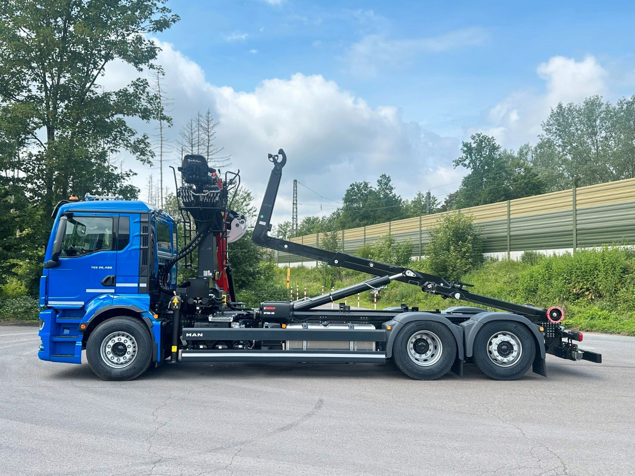 MAN TGS 26.480 6x2 Abrollkipper + Kran EPSILON - Konkstõstukiga veoauto, Kraanaga veoauto: pilt 4 MAN TGS 26.480 6x2 Abrollkipper + Kran EPSILON - Konkstõstukiga veoauto, Kraanaga veoauto: pilt 4