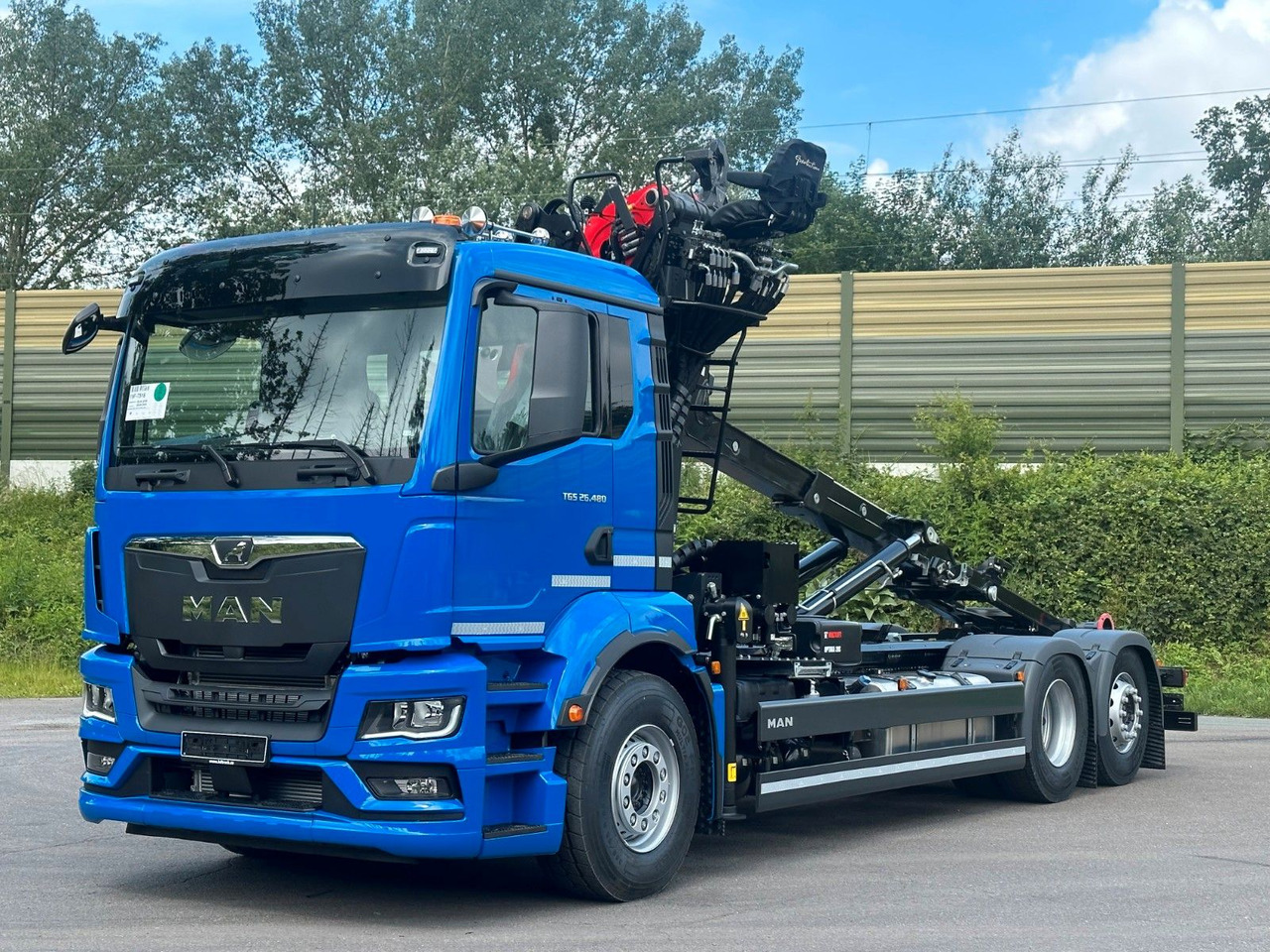 MAN TGS 26.480 6x2 Abrollkipper + Kran EPSILON - Konkstõstukiga veoauto, Kraanaga veoauto: pilt 2 MAN TGS 26.480 6x2 Abrollkipper + Kran EPSILON - Konkstõstukiga veoauto, Kraanaga veoauto: pilt 2
