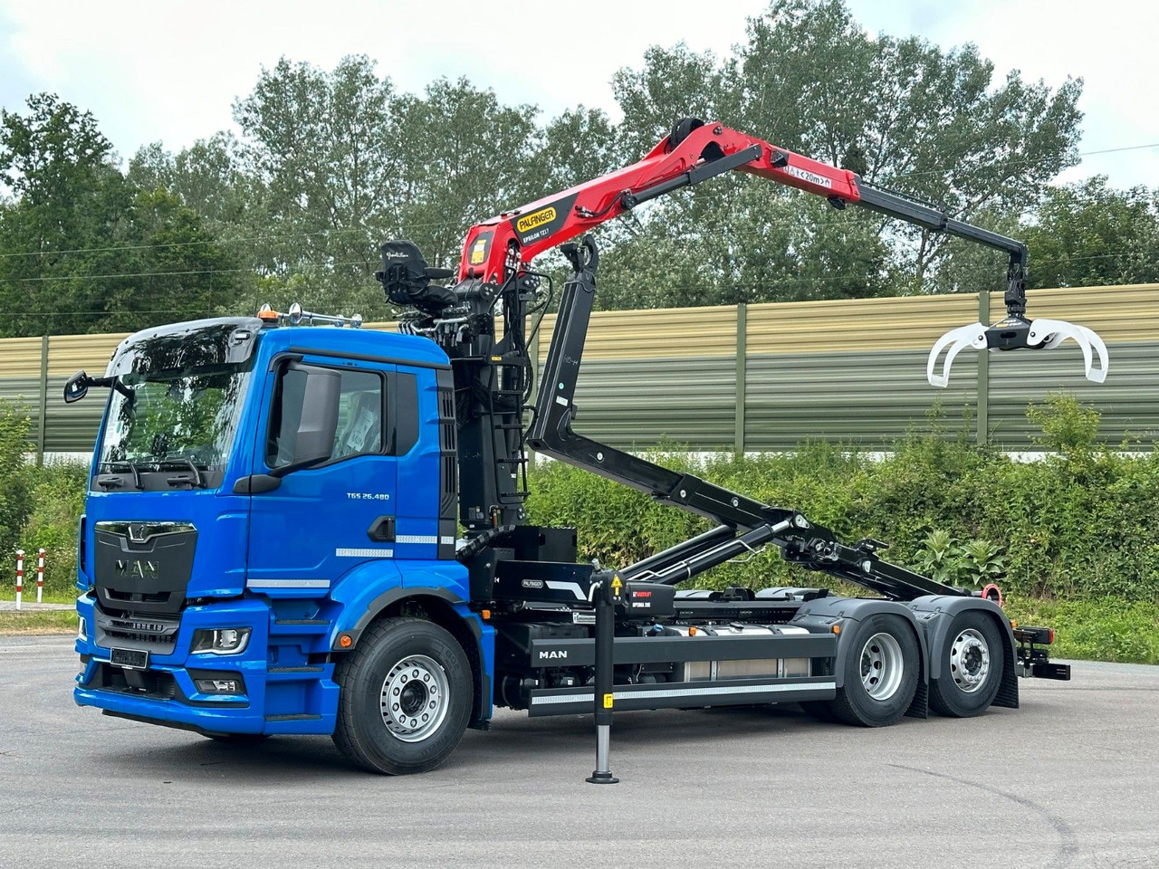 MAN TGS 26.480 6x2 Abrollkipper + Kran EPSILON - Konkstõstukiga veoauto, Kraanaga veoauto: pilt 1 MAN TGS 26.480 6x2 Abrollkipper + Kran EPSILON - Konkstõstukiga veoauto, Kraanaga veoauto: pilt 1