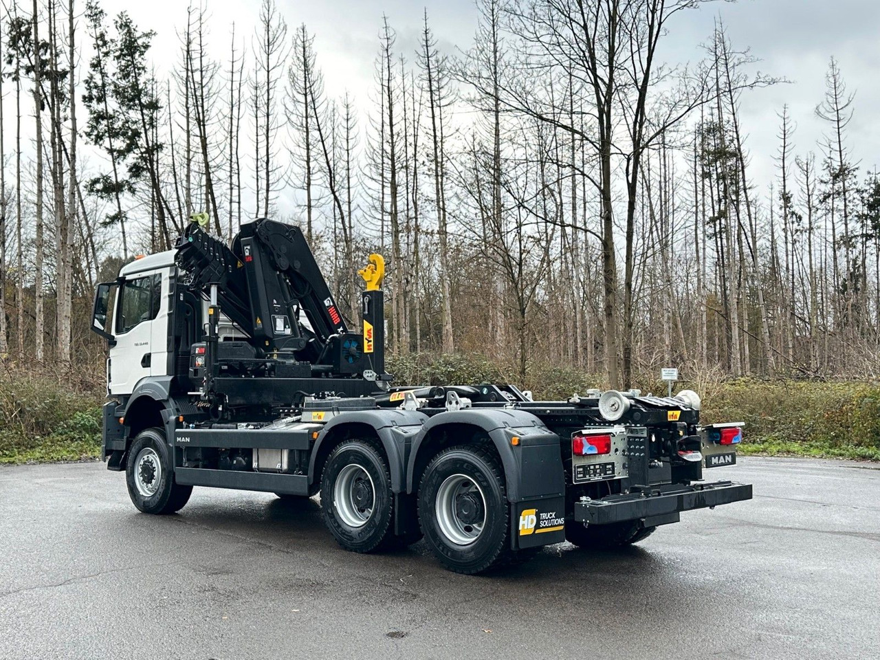 MAN TGS 33.440 6x6 BB Abrollkipper+Kran Hiab 228-6 - Konkstõstukiga veoauto, Kraanaga veoauto: pilt 4 MAN TGS 33.440 6x6 BB Abrollkipper+Kran Hiab 228-6 - Konkstõstukiga veoauto, Kraanaga veoauto: pilt 4