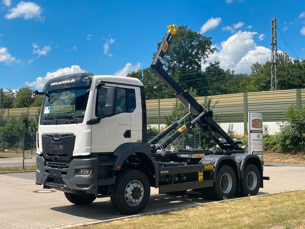 MAN TGS 33.440 6x6 Euro6e Hyva - Hiab MultiLift - Konkstõstukiga veoauto, Kraanaga veoauto: pilt 1 MAN TGS 33.440 6x6 Euro6e Hyva - Hiab MultiLift - Konkstõstukiga veoauto, Kraanaga veoauto: pilt 1