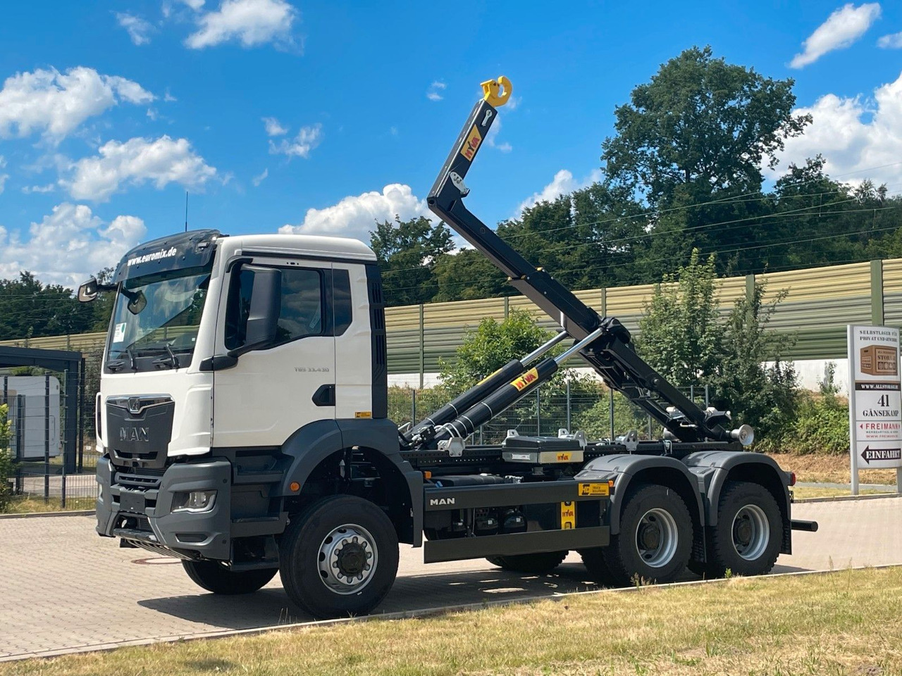 MAN TGS 33.440 6x6 Euro6e Hyva - Hiab MultiLift - Konkstõstukiga veoauto, Kraanaga veoauto: pilt 2 MAN TGS 33.440 6x6 Euro6e Hyva - Hiab MultiLift - Konkstõstukiga veoauto, Kraanaga veoauto: pilt 2