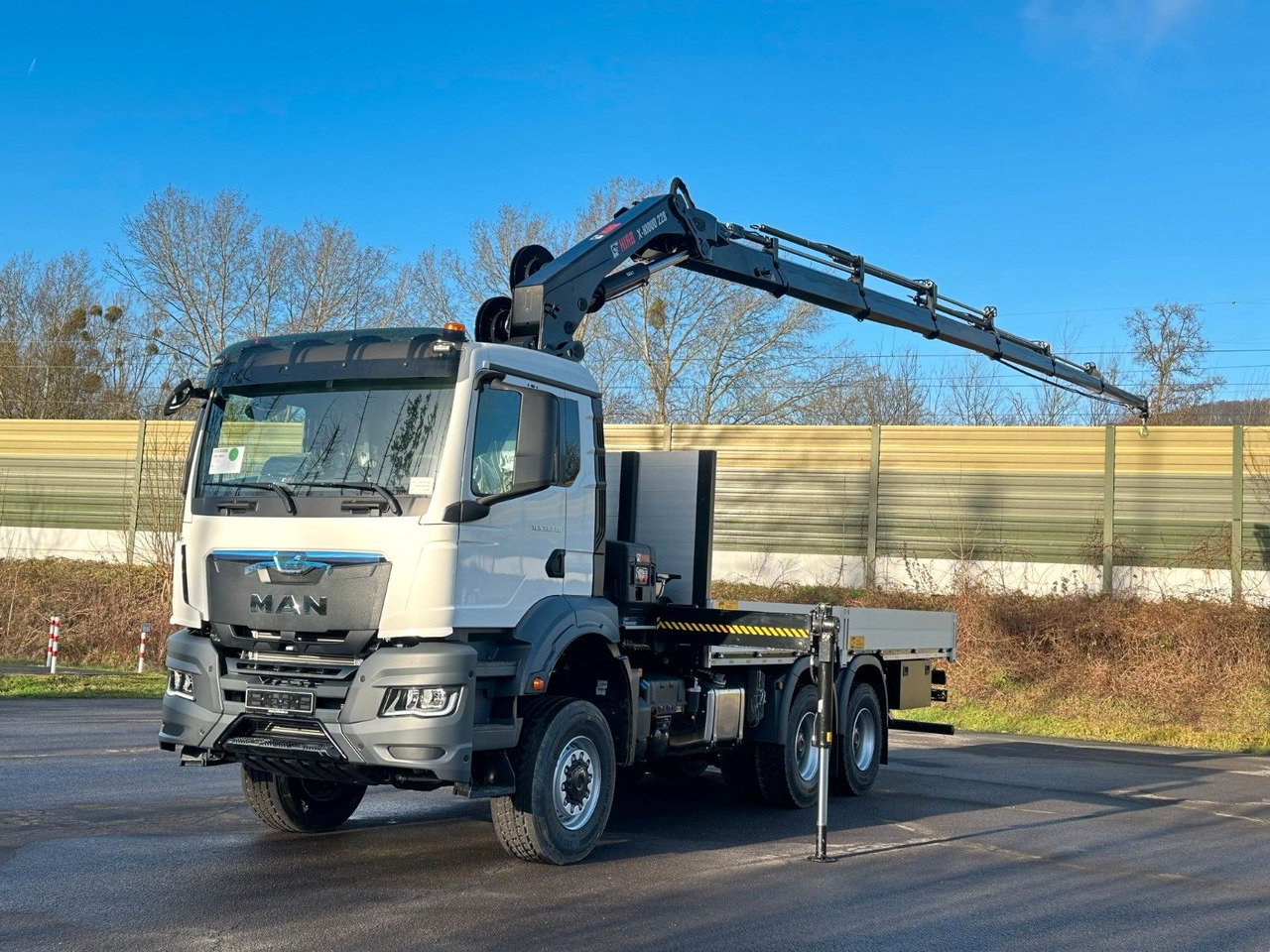 MAN TGS 33.440 6x6 Kran HIAB 228-6 - Madelveok/ Platvormveok, Kraanaga veoauto: pilt 2 MAN TGS 33.440 6x6 Kran HIAB 228-6 - Madelveok/ Platvormveok, Kraanaga veoauto: pilt 2
