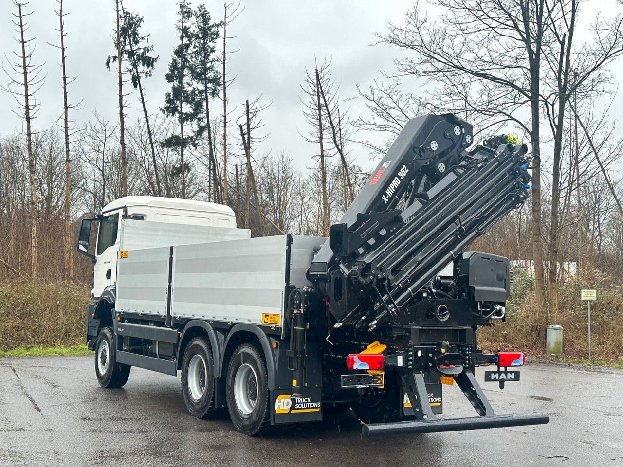 MAN TGS 33.440 6x6 Kran HIAB X-HiPro 302 E 6 - Madelveok/ Platvormveok, Kraanaga veoauto: pilt 5 MAN TGS 33.440 6x6 Kran HIAB X-HiPro 302 E 6 - Madelveok/ Platvormveok, Kraanaga veoauto: pilt 5