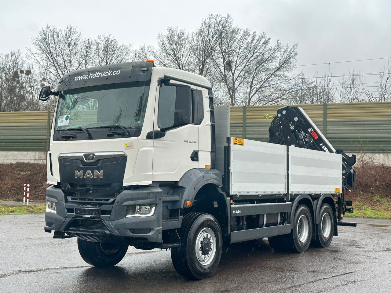 MAN TGS 33.440 6x6 Kran HIAB X-HiPro 302 E 6 - Kraanaga veoauto: pilt 2 MAN TGS 33.440 6x6 Kran HIAB X-HiPro 302 E 6 - Kraanaga veoauto: pilt 2