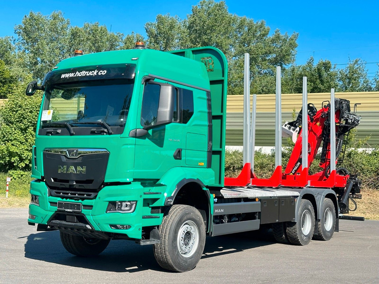 MAN TGS 33.510 6X4 BB Euro6e EPSILON 150Z - Metsaveok, Kraanaga veoauto: pilt 1 MAN TGS 33.510 6X4 BB Euro6e EPSILON 150Z - Metsaveok, Kraanaga veoauto: pilt 1