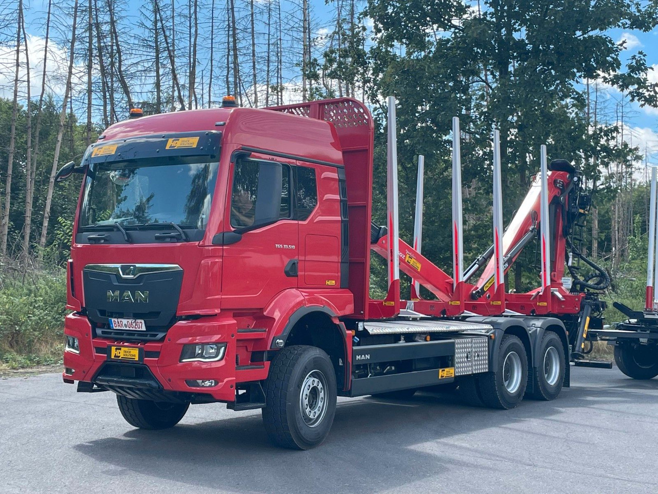 MAN TGS 33.510 6X4 BL Euro6e EPSILON 170Z - Metsaveok, Kraanaga veoauto: pilt 2 MAN TGS 33.510 6X4 BL Euro6e EPSILON 170Z - Metsaveok, Kraanaga veoauto: pilt 2
