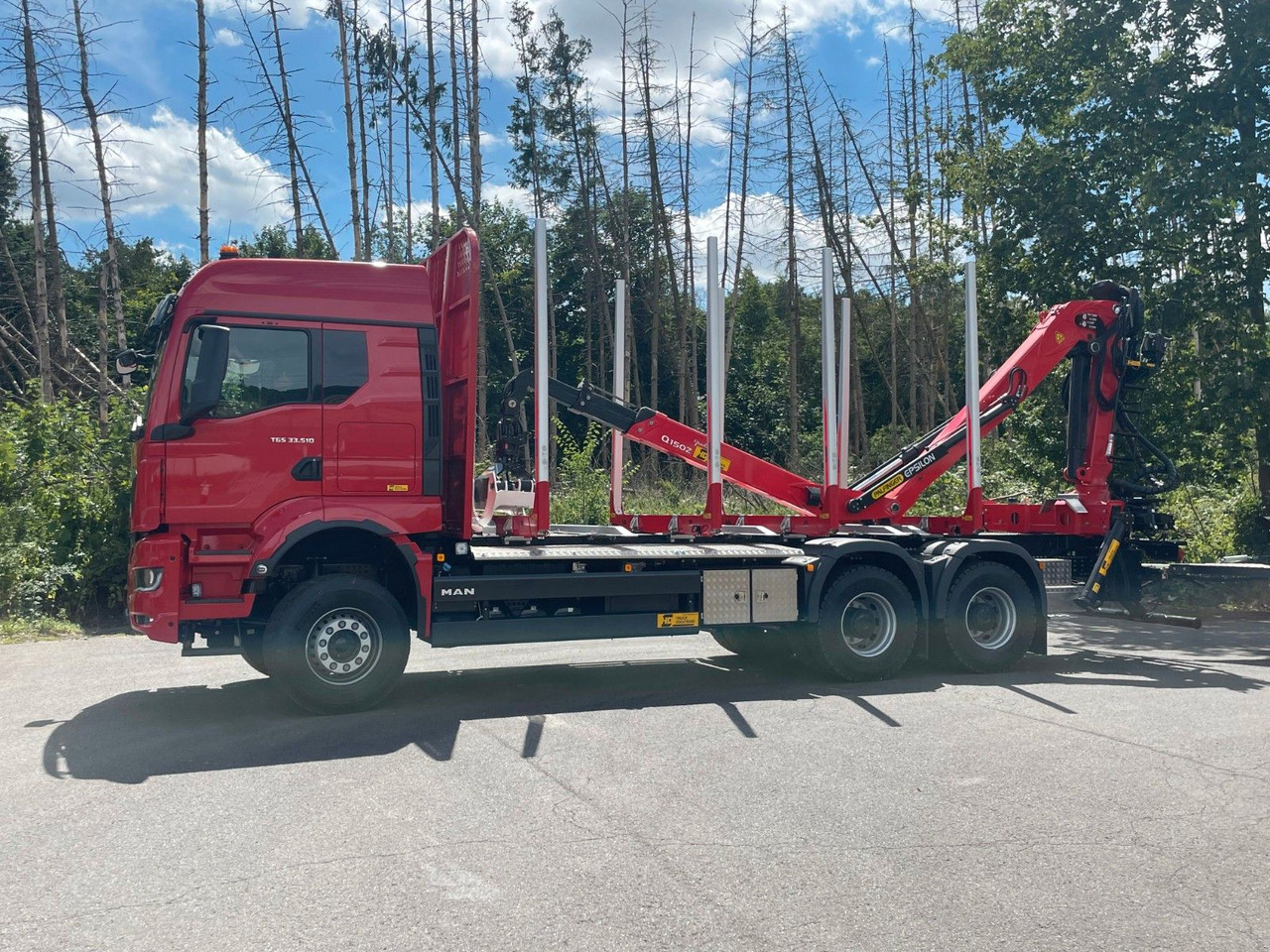 MAN TGS 33.510 6X4 BL Euro6e EPSILON 170Z - Metsaveok, Kraanaga veoauto: pilt 5 MAN TGS 33.510 6X4 BL Euro6e EPSILON 170Z - Metsaveok, Kraanaga veoauto: pilt 5