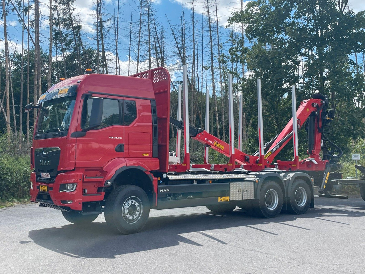 MAN TGS 33.510 6X4 BL Euro6e EPSILON 170Z - Metsaveok, Kraanaga veoauto: pilt 4 MAN TGS 33.510 6X4 BL Euro6e EPSILON 170Z - Metsaveok, Kraanaga veoauto: pilt 4