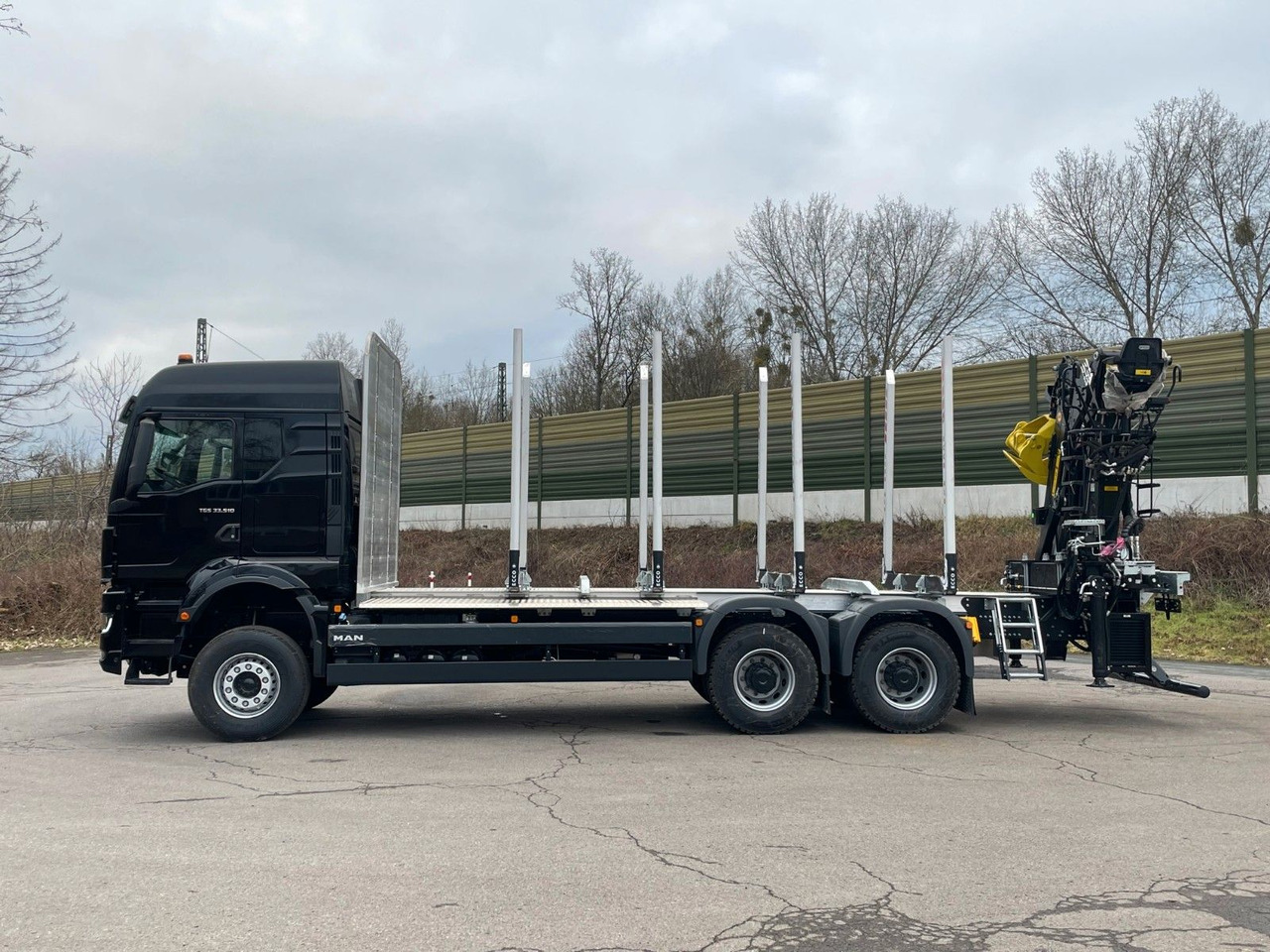 MAN TGS 33.510 6X4 BL Euro6e LogLift 165Z - Metsaveok, Kraanaga veoauto: pilt 4 MAN TGS 33.510 6X4 BL Euro6e LogLift 165Z - Metsaveok, Kraanaga veoauto: pilt 4