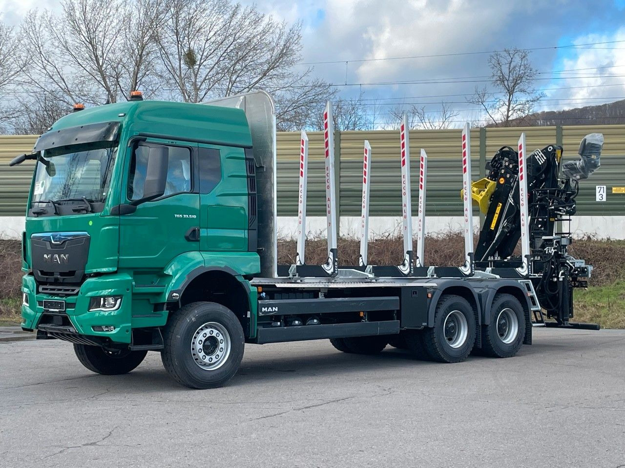 MAN TGS 33.510 6X4 BL Euro6e LogLift 165Z - Metsaveok, Kraanaga veoauto: pilt 3 MAN TGS 33.510 6X4 BL Euro6e LogLift 165Z - Metsaveok, Kraanaga veoauto: pilt 3
