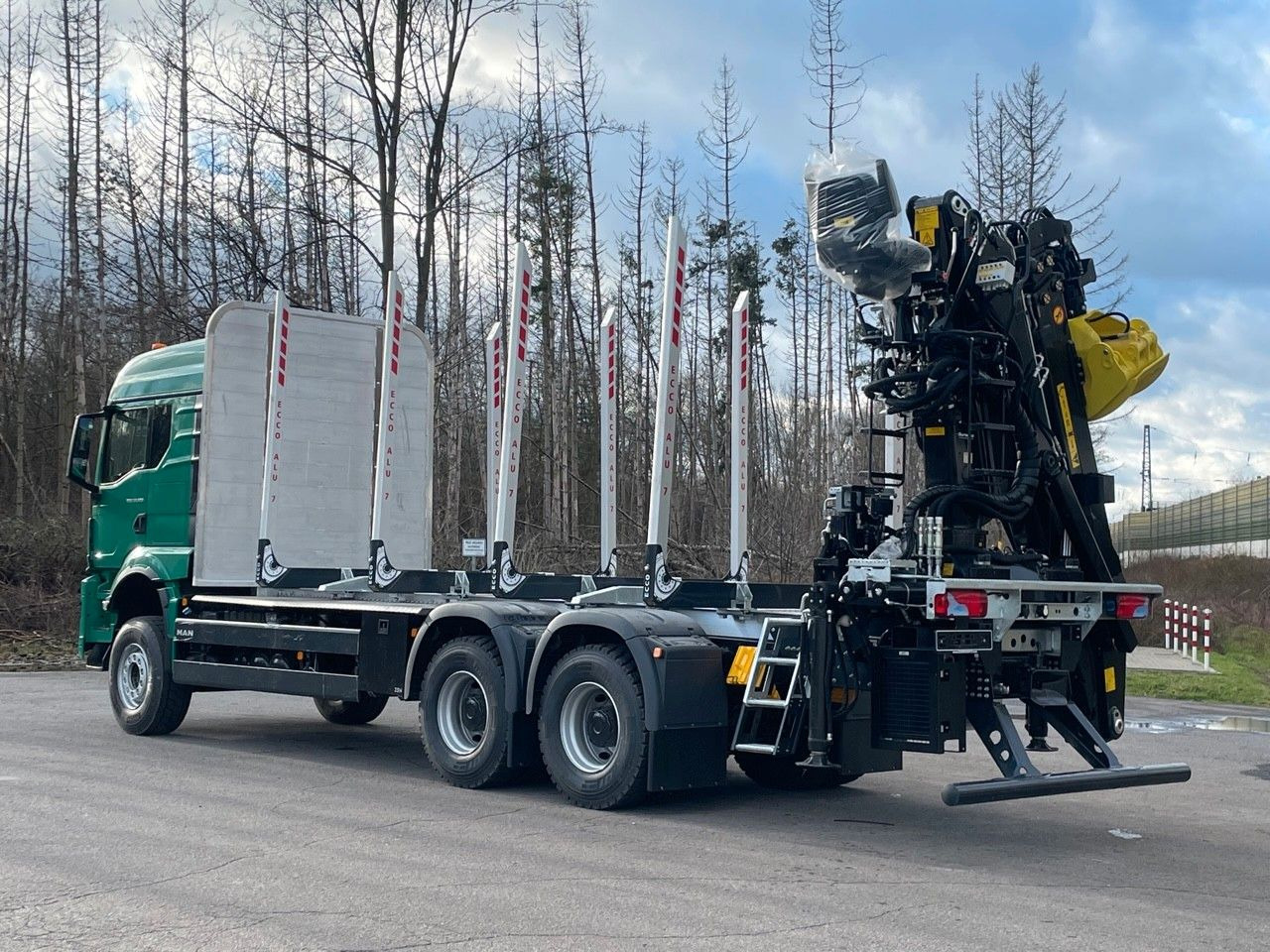 MAN TGS 33.510 6X4 BL Euro6e LogLift 165Z - Metsaveok, Kraanaga veoauto: pilt 5 MAN TGS 33.510 6X4 BL Euro6e LogLift 165Z - Metsaveok, Kraanaga veoauto: pilt 5
