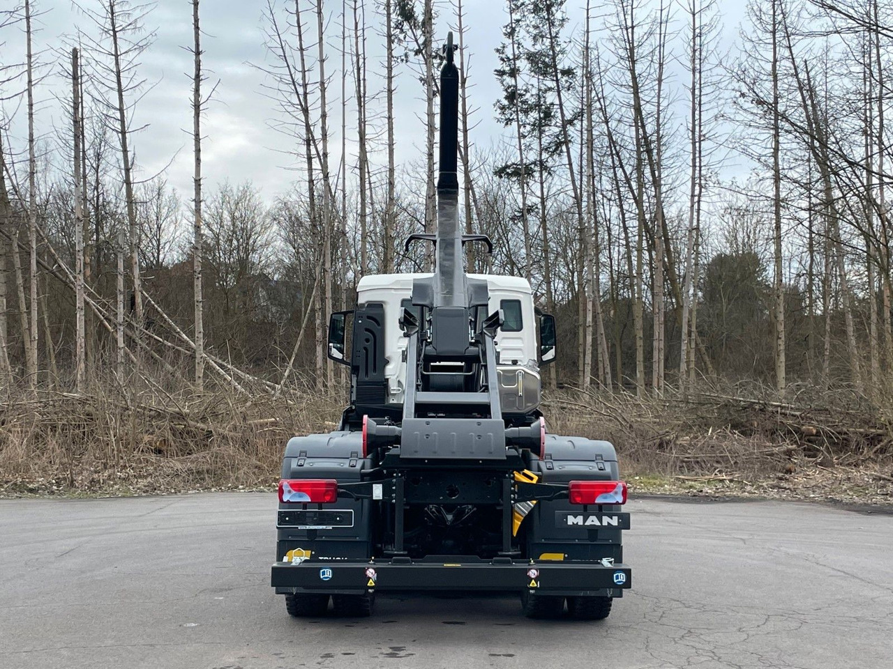Konkstõstukiga veoauto, Kraanaga veoauto MAN TGS 35.480 8x4 Euro6e Hiab MultLift Abrollkipper: pilt 6