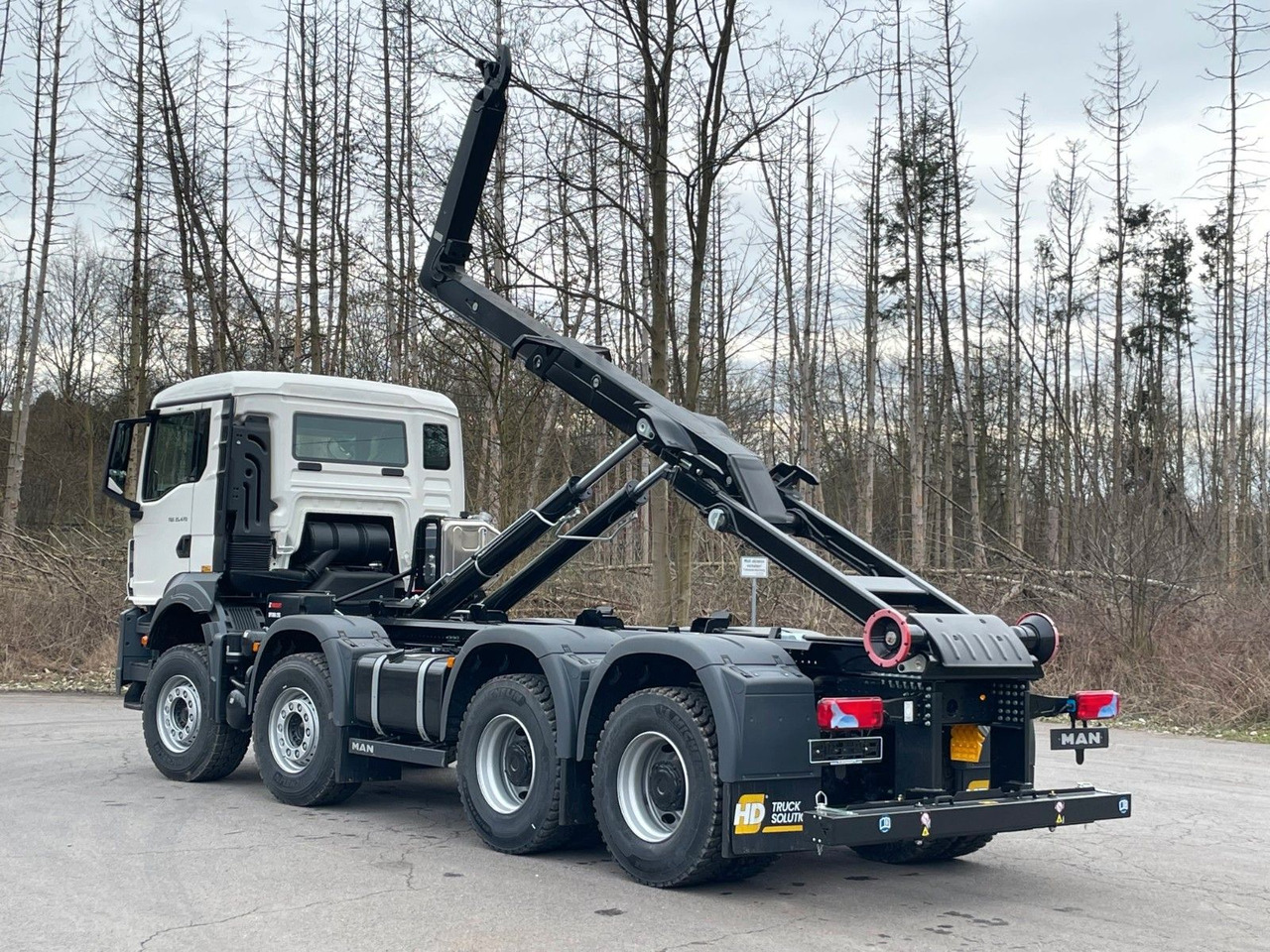 MAN TGS 35.480 8x4 Euro6e Hiab MultLift Abrollkipper - Konkstõstukiga veoauto, Kraanaga veoauto: pilt 5 MAN TGS 35.480 8x4 Euro6e Hiab MultLift Abrollkipper - Konkstõstukiga veoauto, Kraanaga veoauto: pilt 5