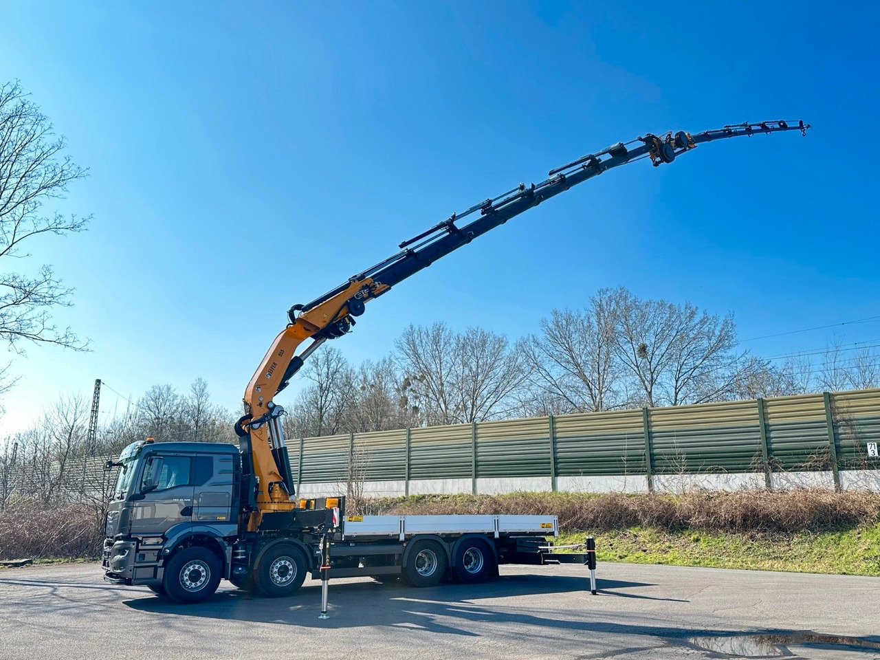 MAN TGS 35.520 8X4 TG 3 EFFER 955-8s +Jib 6sAUTOKRAN - Kraanaga veoauto: pilt 3 MAN TGS 35.520 8X4 TG 3 EFFER 955-8s +Jib 6sAUTOKRAN - Kraanaga veoauto: pilt 3