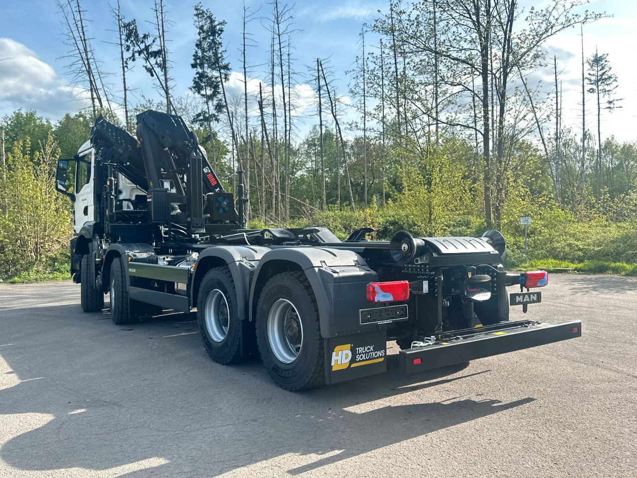 MAN TGS 35.520 8x4 Abrollkipper + Kran HIAB 228-6 - Konkstõstukiga veoauto, Kraanaga veoauto: pilt 5 MAN TGS 35.520 8x4 Abrollkipper + Kran HIAB 228-6 - Konkstõstukiga veoauto, Kraanaga veoauto: pilt 5
