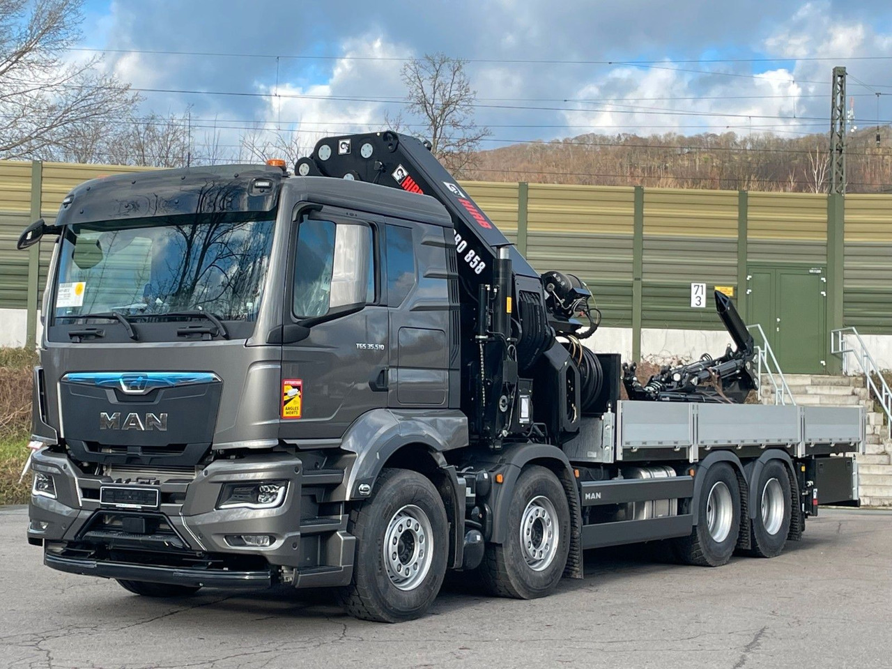MAN TGS 35.520 8x4 BL HIAB X-HIPRO 658 EP-6 - Kraanaga veoauto: pilt 2 MAN TGS 35.520 8x4 BL HIAB X-HIPRO 658 EP-6 - Kraanaga veoauto: pilt 2